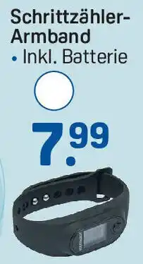 Rossmann Schrittzähler Armband Angebot