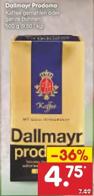 Netto Marken-Discount Dallmayr Prodomo 500g Angebot