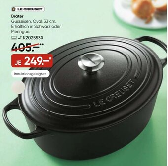 Galeria Le Creuset Bräter Angebot