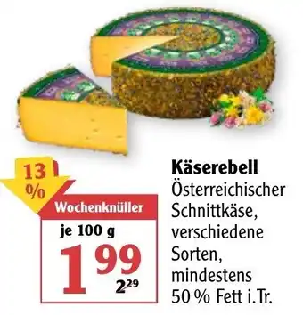 Globus Käserebell 100g Angebot