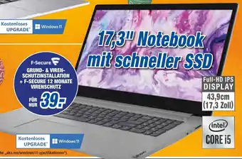 expert Techno Land Lenovo Notebook IdeaPad 3 17 IML 05 Angebot