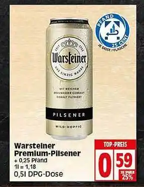 Elli Markt Warsteiner Premium-pilsener Angebot