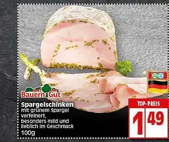 Elli Markt Bauern Gut Spargelschinken Angebot