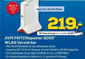 Euronics XXL Avm Fritz!repeater 6000 Wlan Verstärker Angebot