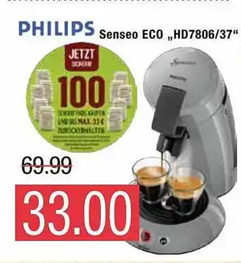 Marktkauf Philips Senseo Eco „hd7806-37“ Angebot