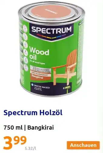 Action Spectrum Holzöl 750 ml Angebot