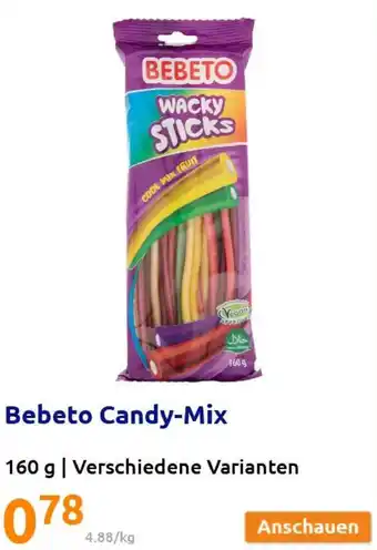 Action Bebeto Candy Mix 160g Angebot