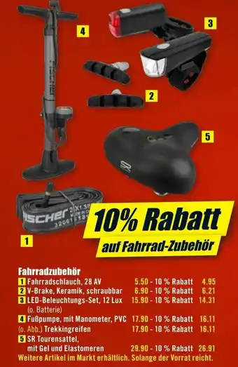 B1 Discount Baumarkt Fahrradzubehör Angebot