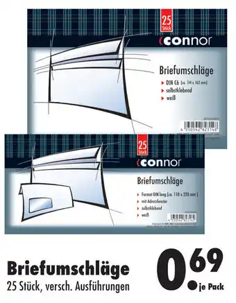 Mäc Geiz Briefumschläge 25 Stück Angebot