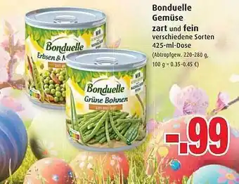 Markant Bonduelle Gemüse Zart Und Fein Angebot