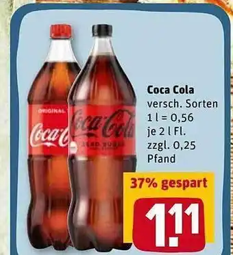 REWE Kaufpark Coca-cola Angebot