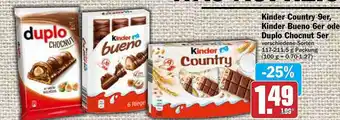 AEZ Kinder Country 9er, Kinder Bueno 6er Oder Duplo Chocnut 5er Angebot