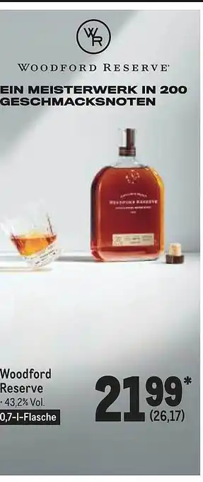 METRO Woodford Reserve Angebot