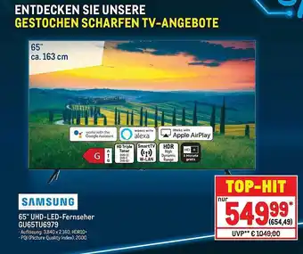 METRO Samsung 65 Angebot