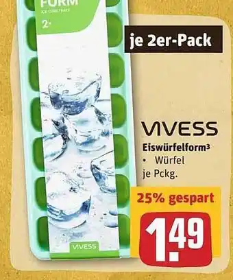 REWE Vivess Eiswürfelform Angebot