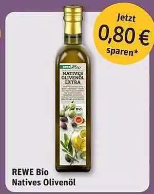 REWE Rewe Bio Natives Olivenöl Angebot