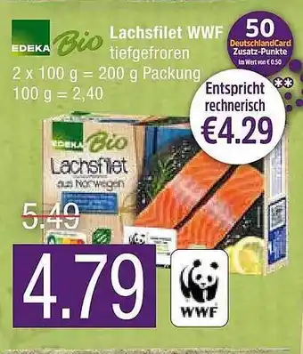 Marktkauf Edeka Bio Lachsfilet Wwf Angebot