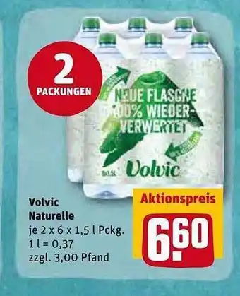 REWE Kaufpark Volvic Naturelle Angebot