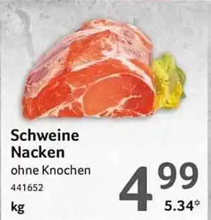 Selgros Schweine Nacken Angebot