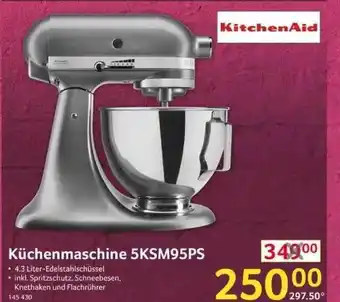 Selgros Kitchenaid Küchenmaschine 5ksm95ps Angebot