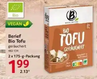 Selgros Berief Bio Tofu Angebot