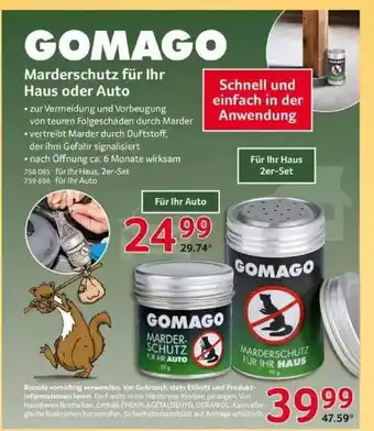 Selgros Gomago Marderschutz Für Ihr Haus Oder Auto Angebot