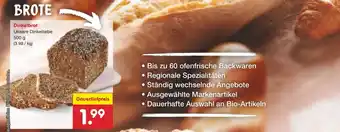 Netto Marken-Discount Dinkelbrot 500 g Angebot