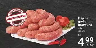 Selgros Frische Grobe Bratwurst Angebot