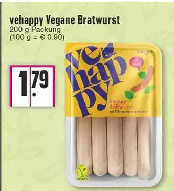 Edeka Vehappy Vegane Bratwurst Angebot