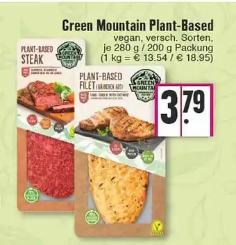 Edeka Green Mountain Plant-based Angebot