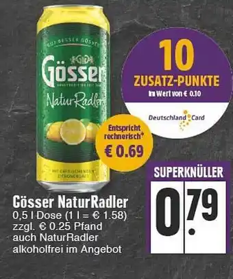 Edeka Gosser Naturradler Angebot