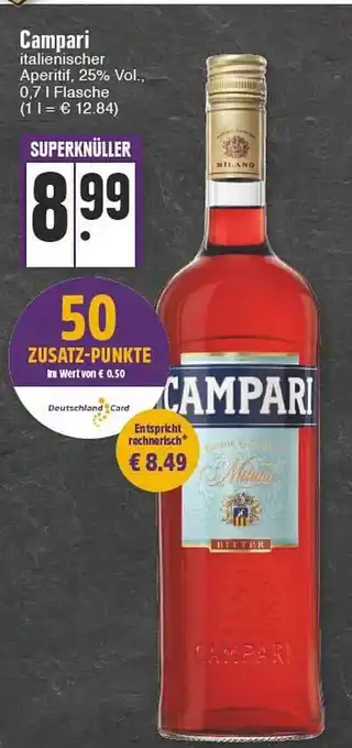 Edeka Campari Angebot