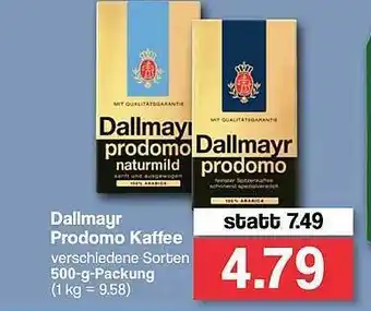 Famila Nord West Dallmayr Prodomo Kaffee Angebot