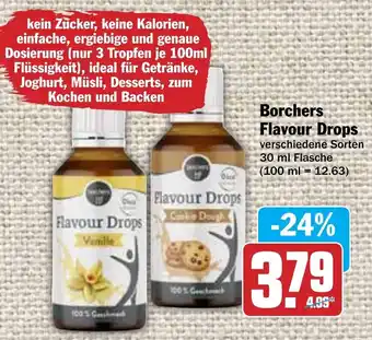 Hit Borchers Flavour Drops 30 ml Flasche Angebot