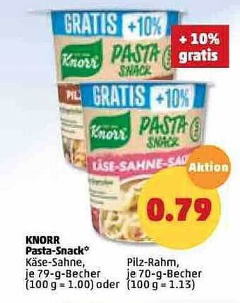 PENNY Knorr Pasta-snack Angebot