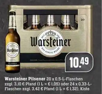 Scheck-in-Center Warsteiner Pilsener Angebot