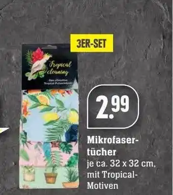 Scheck-in-Center Mikrofasertücher Angebot