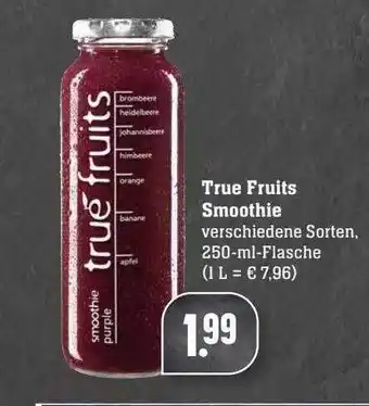 Scheck-in-Center True Fruits Smoothie Angebot