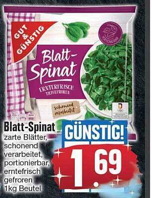 Blatt-spinat Angebot bei Edeka