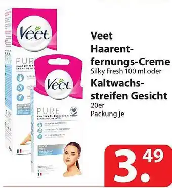 Famila Nord Ost Veet Haarentfernungs-creme Angebot