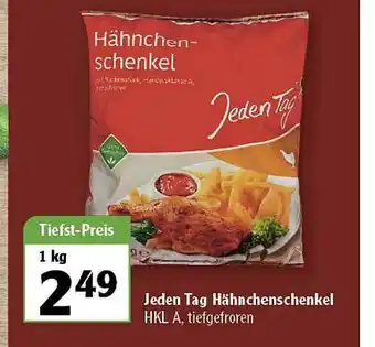 Globus Jeden Tag Hähnchenschenkel Angebot