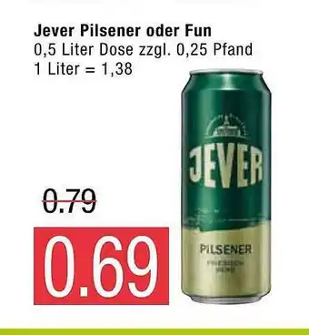 Marktkauf Jever Pilsener Oder Fun Angebot