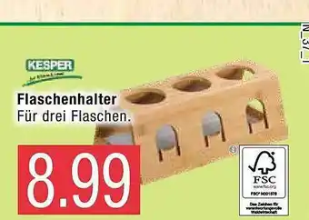 Marktkauf Kesper Flaschenhalter Angebot