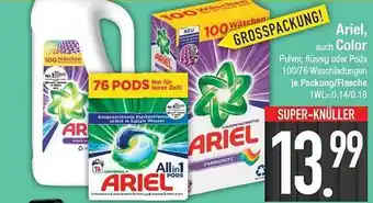 E-Center Ariel Auch Color Angebot