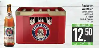 E-Center Paulaner Weißbier Angebot