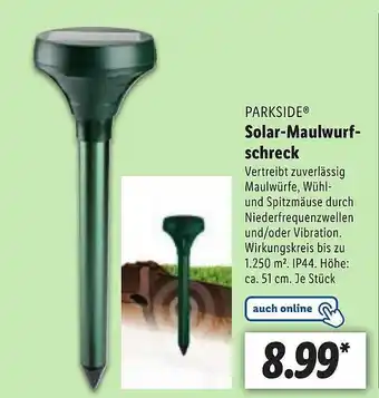 Lidl Solar Maulwurf Schreck Angebot