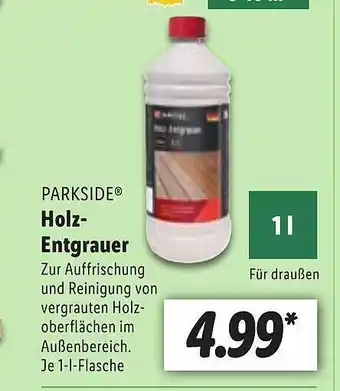 Lidl Holz Entgrauer Angebot