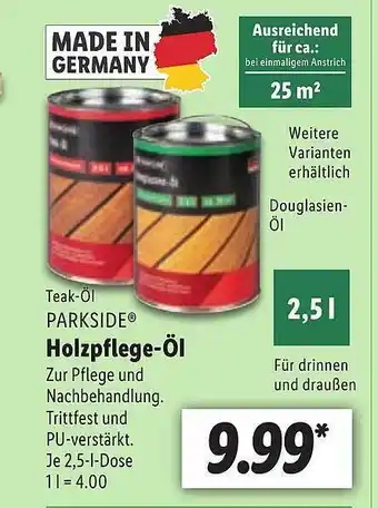 Lidl Holzpflege öl Angebot