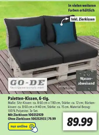 Lidl Paletten Kissen Angebot