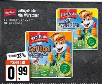 Edeka Geflügel-oder Mini Würstchen Angebot